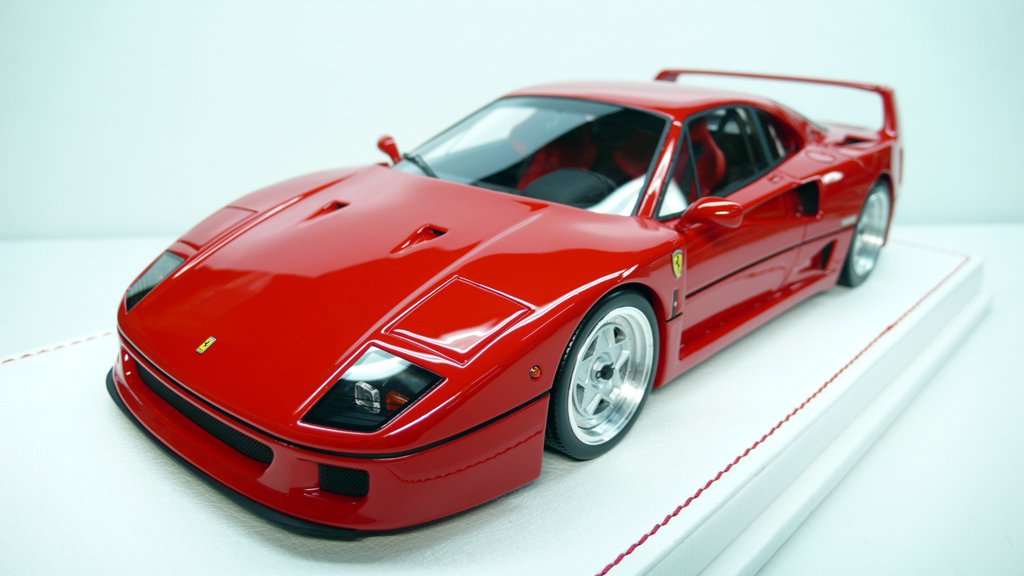 1/18 D&G Ferrari F40 Rosso Corsa - 【MR BBR MakeUp