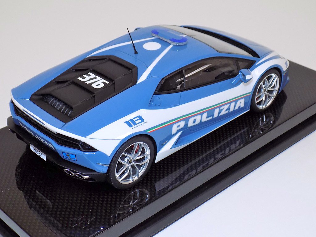 1/18 MR Lamborghini Huracan LP610-4 Italian Police 