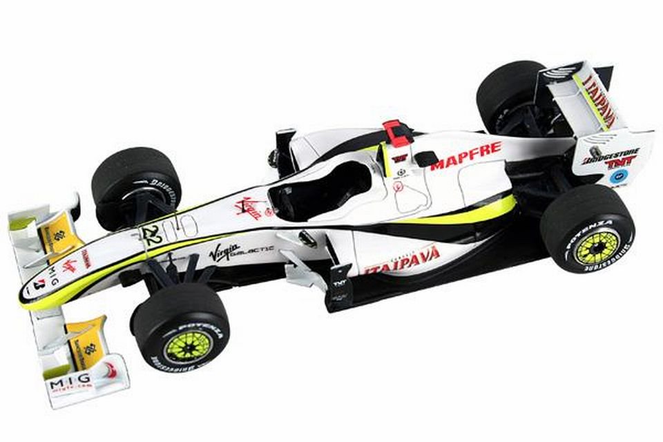 1/43 TAMEO BRAWN GP BGP 001 Brazilian G.P. 2009 Jenson Button - 【MR BBR  MakeUp LOOKSMART Du0026Gなどのミニカー専門店】 ヴェルデ