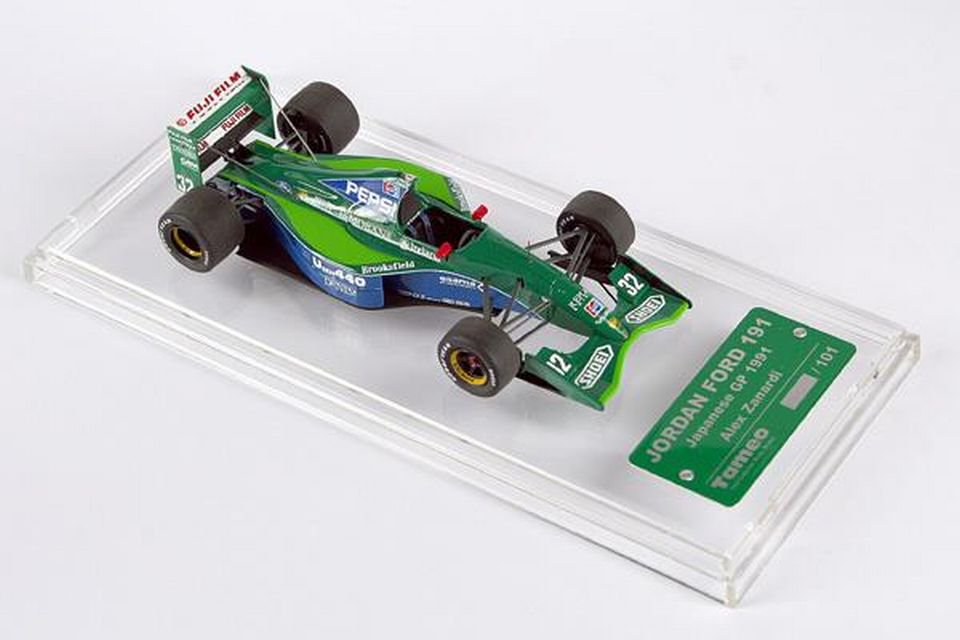 1/43 TAMEO JORDAN 191 Japanese GP 1991 Alessandro Zanardi - 【MR 
