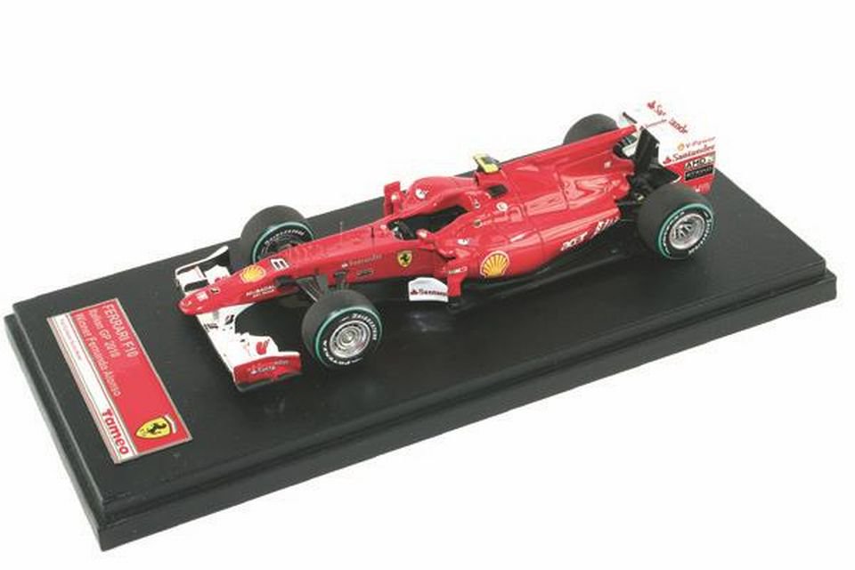 1/43 TAMEO FERRARI F10 Italian G.P. 2010 Fernando Alonso - 【MR BBR MakeUp  LOOKSMART D&Gなどのミニカー専門店】 ヴェルデ