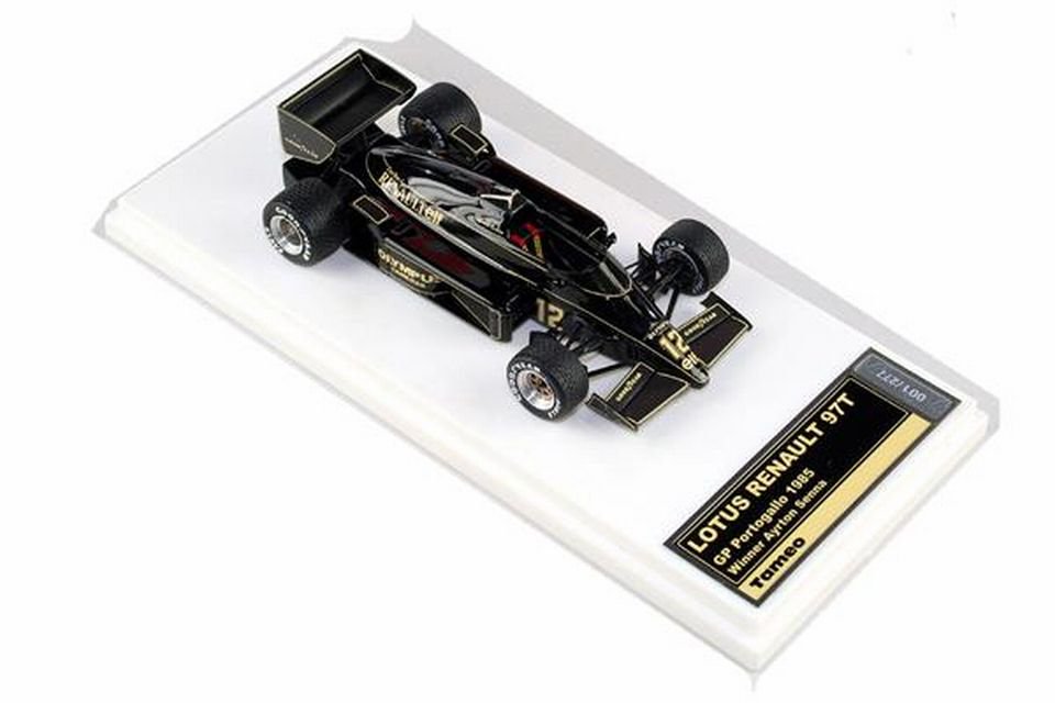 1/43 TAMEO LOTUS 97T Portuguese G.P. 1985 Ayrton Senna - 【MR BBR MakeUp  LOOKSMART D&Gなどのミニカー専門店】 ヴェルデ