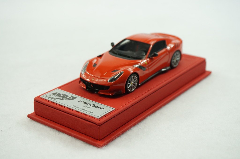 1/43 BBR FERRARI F12 TDF Rosso Dino RED DELUXE BASE - 【MR BBR 