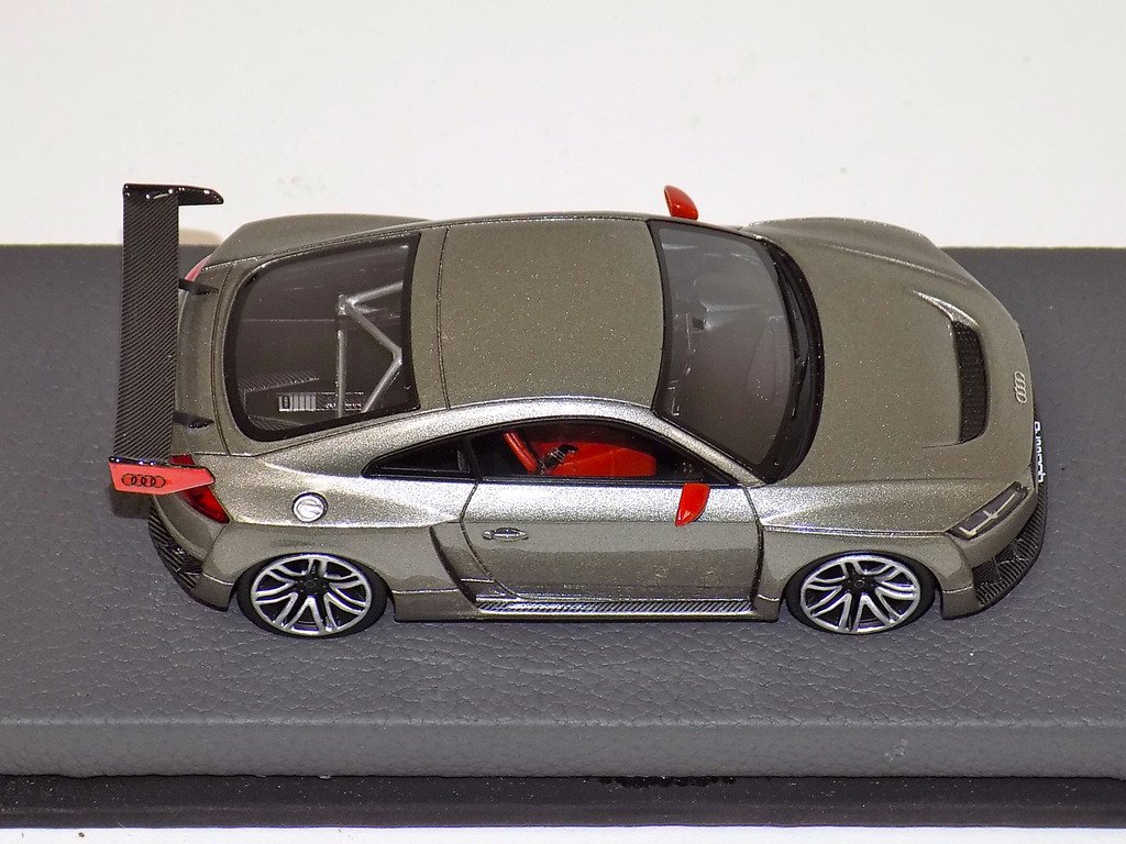 1/43 Looksmart Audi TT Club Sport Turbo Matt Grey - 【MR BBR MakeUp  LOOKSMART D&Gなどのミニカー専門店】 ヴェルデ