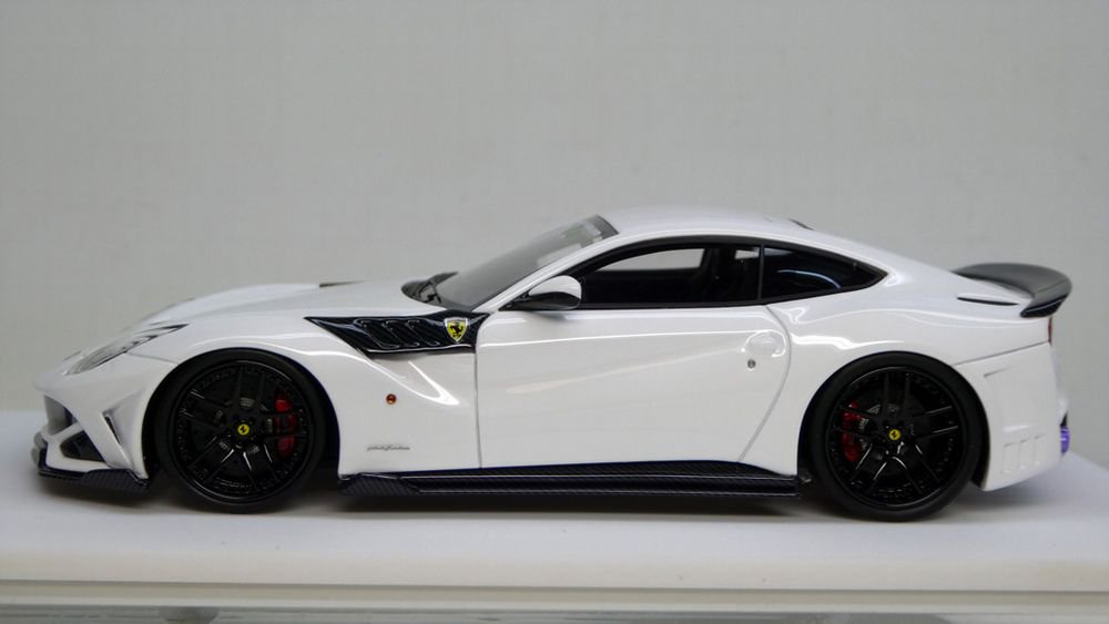 1/43 D&G Super Veloce Racing Ferrari F12 White - 【MR BBR MakeUp LOOKSMART  D&Gなどのミニカー専門店】 ヴェルデ