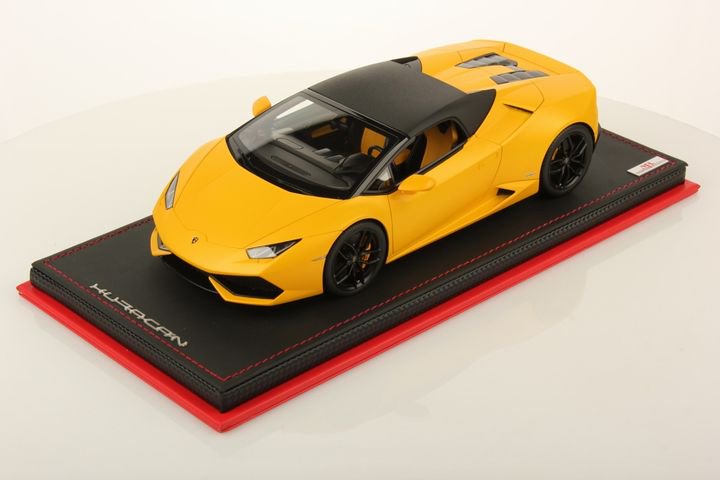 1/18 MR Lamborghini Huracan Spyder LP 610-4 Giallo Horus - 【MR