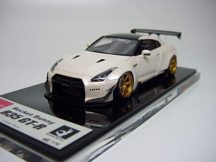 1/43 メイクアップ Rocket Bunny R35 GT-R