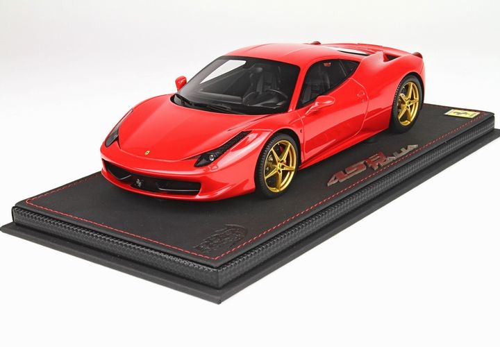 1/18 BBR Ferrari 458 Italia - 【MR BBR MakeUp LOOKSMART D&Gなどのミニカー専門店】 ヴェルデ