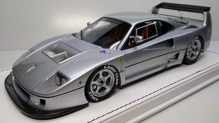 1/18 D&G Ferrari F40 Competizione Silver - 【MR BBR MakeUp