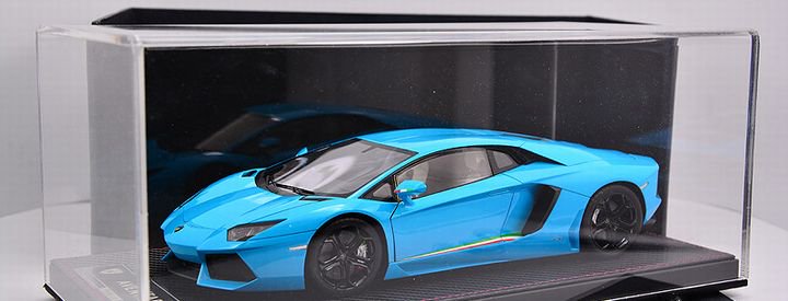 1/18 Frontiart Lamborghini Aventador LP700-4 babyBlue - 【MR BBR