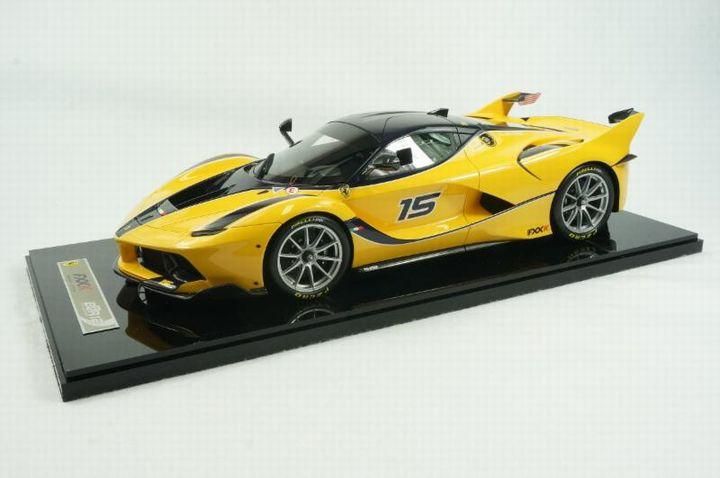 目玉商品❗Ferrari 、f1、モデルキット 2点セット✨新品未開封✨ 1/12 BBR Ferrari FxxK Giallo modena Yellow car #15 - 【MR