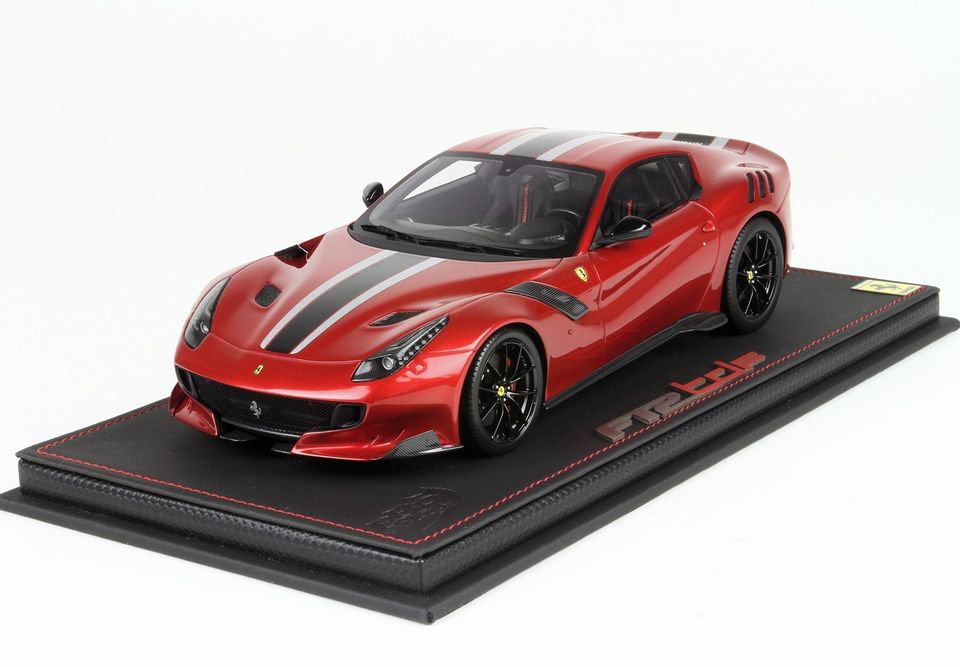 1/18 BBR Ferrari F12 TDF rosso fuoco, - 【MR BBR MakeUp LOOKSMART