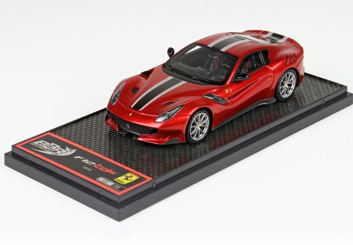 1/43 BBR Ferrari F12 TDF ROSSO FUOCO - RED MET - 【MR BBR MakeUp