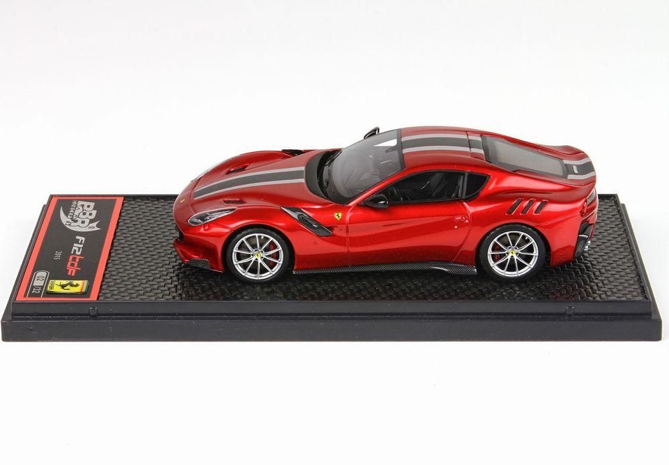 1/43 BBR Ferrari F12 TDF ROSSO FUOCO - RED MET - 【MR BBR MakeUp LOOKSMART  D&Gなどのミニカー専門店】 ヴェルデ