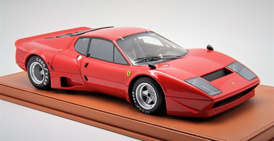 1/18 BBR Ferrari 365 GT4 BB 1975 Rosso Corsa - 【MR BBR MakeUp LOOKSMART  D&Gなどのミニカー専門店】 ヴェルデ