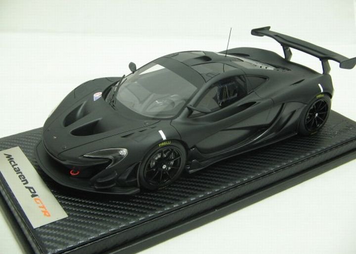 1/18 TECNOMODEL McLaren P1 GTR matt carbon black test 2015 - 【MR BBR MakeUp  LOOKSMART D&Gなどのミニカー専門店】 ヴェルデ