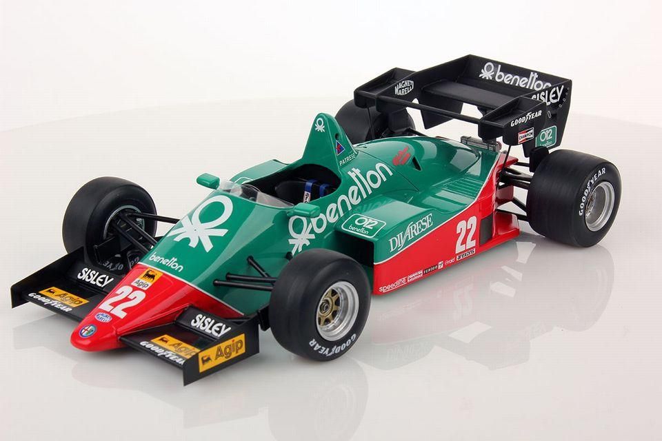 1/18 LOOKSMART Alfa Romeo 184T Benetton 1984 - 【MR BBR
