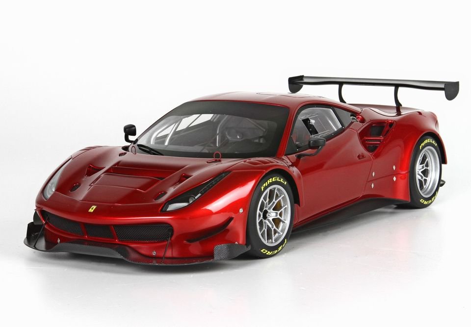 1/18 BBR Ferrari 488 GT3 2015 red fire - 【MR BBR MakeUp LOOKSMART  D&Gなどのミニカー専門店】 ヴェルデ