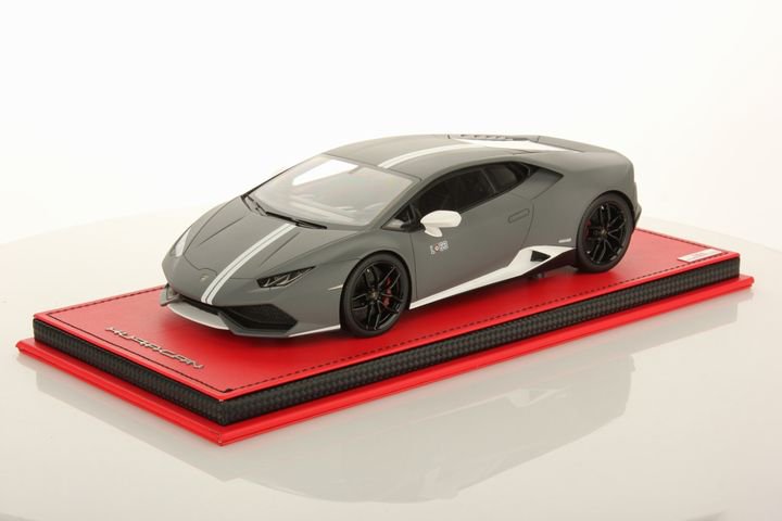 1/18 MR Lamborghini Huracan LP 610-4 Avio Edition Grigio Vulcano with White  Livery #01/01 - 【MR BBR MakeUp LOOKSMART D&Gなどのミニカー専門店】 ヴェルデ