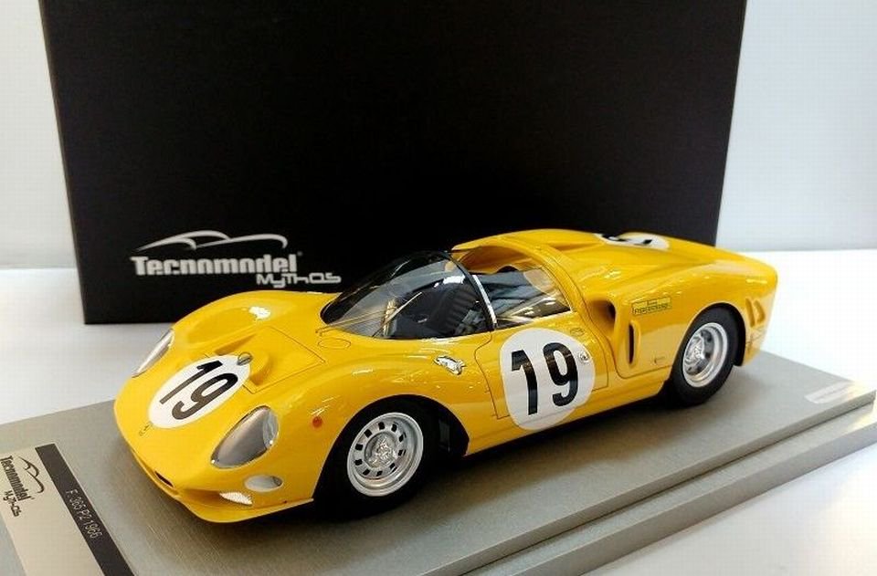 1/18 TECNOMODEL Ferrari 365 P2 Test Le Mans 1966 Ecurie 