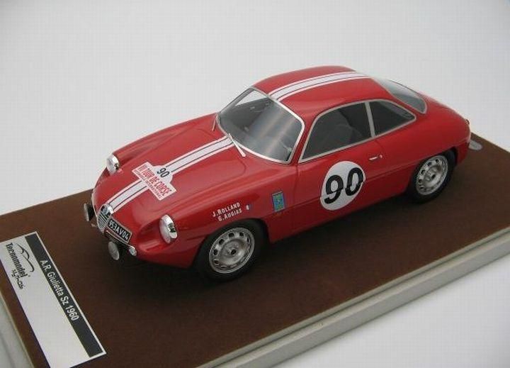 ミニカー #alfa romeo giulietta SZ #STREET1960RED ミニカー #alfa romeo giulietta SZ #STREET1960RED ミニカー