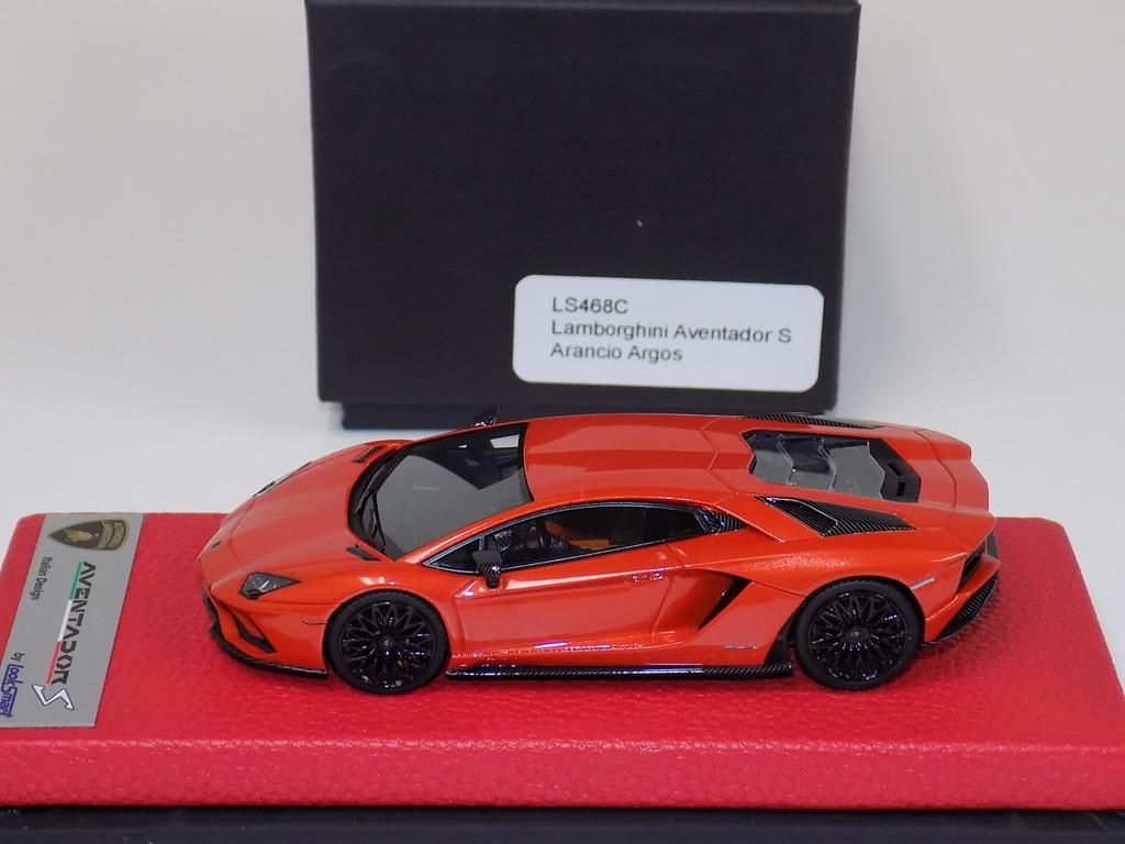 1/43 Looksmart Lamborghini Aventador S Orange - 【MR BBR MakeUp