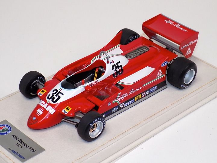 1/18 Looksmart Alfa Romeo 179 Formula 1 1979 Bruno Giacomelli #35 - 【MR BBR  MakeUp LOOKSMART D&Gなどのミニカー専門店】 ヴェルデ