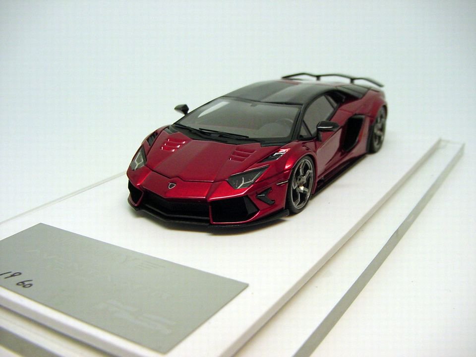 1/43 D&G M.S. Mansory Lamborghini Aventador Metallic Red - 【MR ...