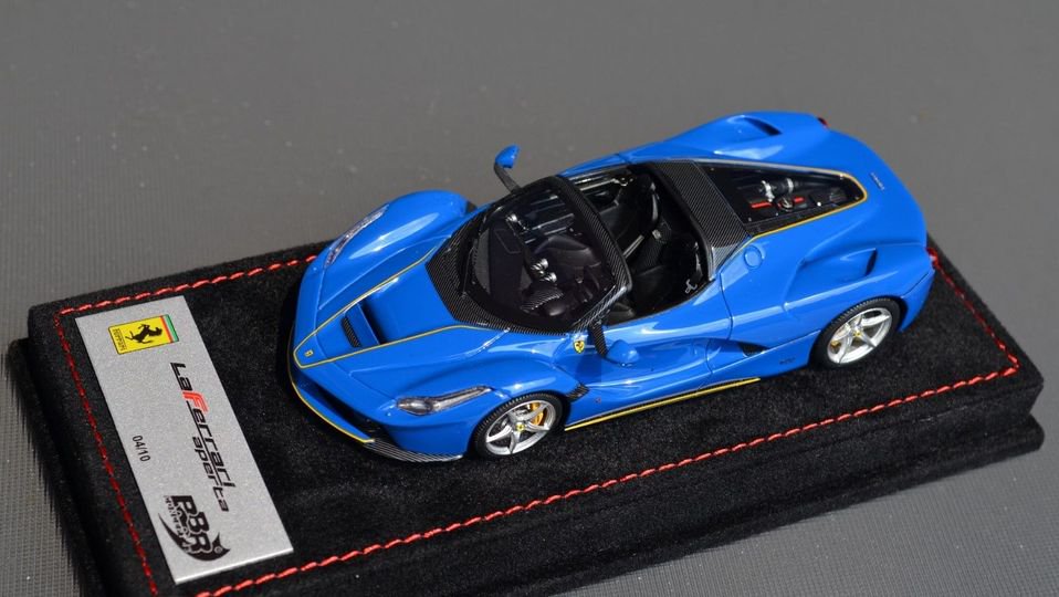 1/43 BBR Ferrari LaFerrari Aperta Azzurro Dino - 【MR BBR MakeUp