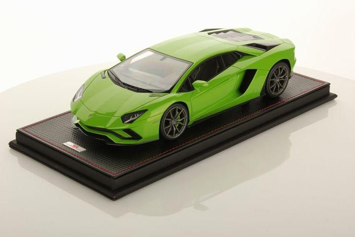 Lamborghini Aventador S ミニカー 1/18 MR Lamborghini Aventador S Verde Mantis - 【MR BBR
