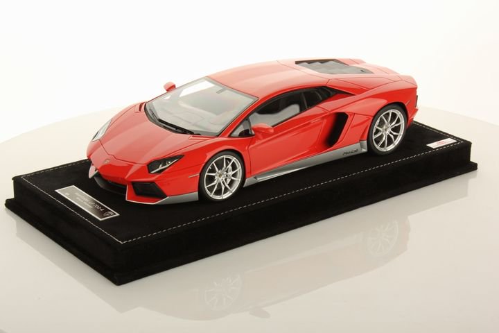 1/18 MR Lamborghini Aventador LP 700-4 Miura Homage Rosso Arancio Miura -  【MR BBR MakeUp LOOKSMART Du0026Gなどのミニカー専門店】 ヴェルデ