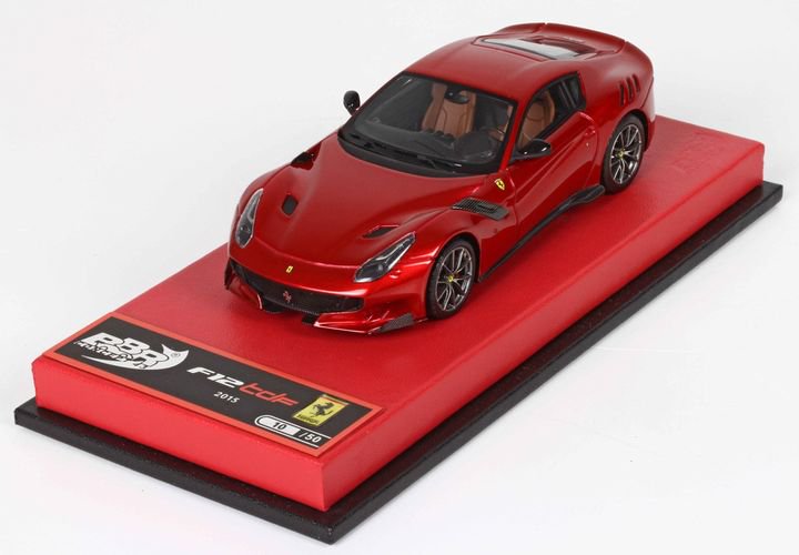 1/43 BBR Ferrari F12 TDF metallic red - 【MR BBR MakeUp LOOKSMART  D&Gなどのミニカー専門店】 ヴェルデ