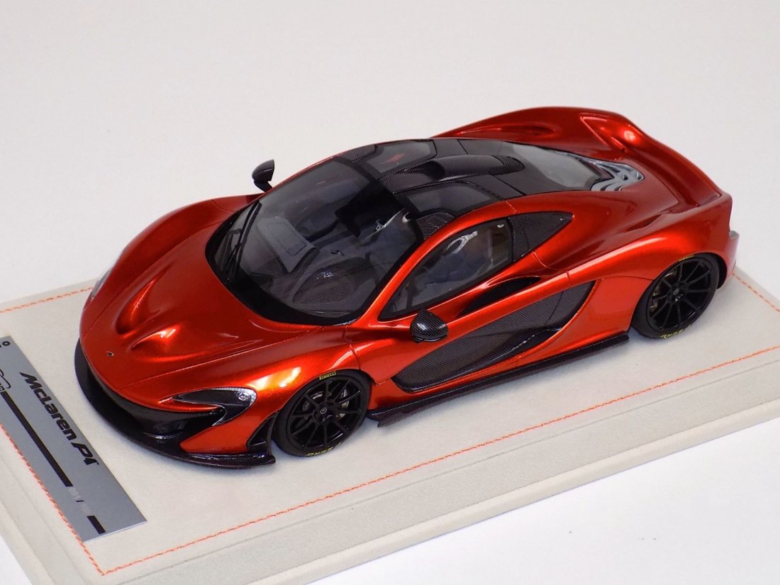 1/18 Tecnomodel McLaren P1 in Metallic Orange - 【MR BBR MakeUp LOOKSMART  D&Gなどのミニカー専門店】 ヴェルデ