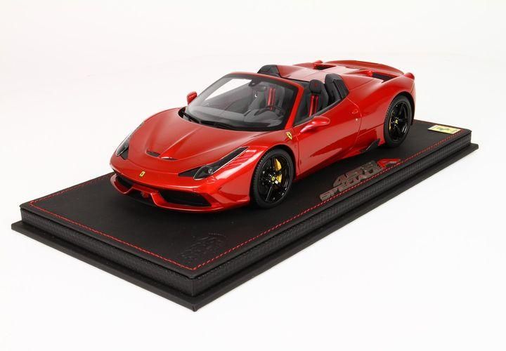 1/18 BBR Ferrari 458 Speciale A Red Enzo metallic - 【MR BBR