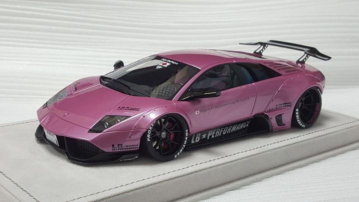 1/18 FX MODEL Lamborghini Murcielago LB Performance Pearl Violette - 【MR  BBR MakeUp LOOKSMART D&Gなどのミニカー専門店】 ヴェルデ