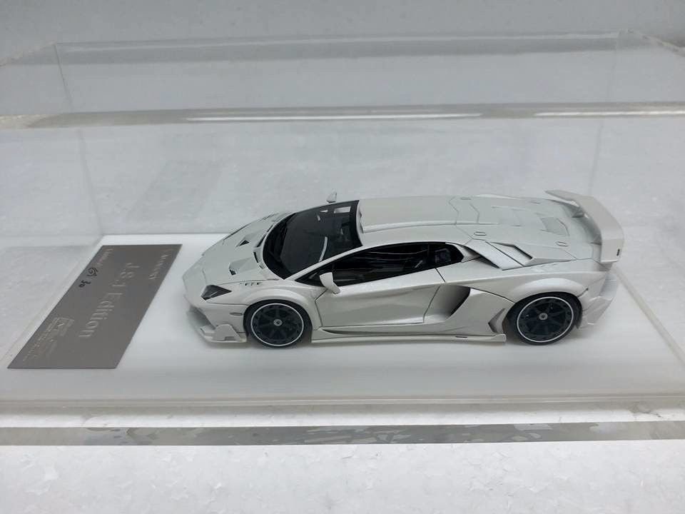 1/43 M.S. Mansory Aventador LP750-4 SuperVeloce J.S.1 Edition Matt Pearl  White - 【MR BBR MakeUp LOOKSMART D&Gなどのミニカー専門店】 ヴェルデ