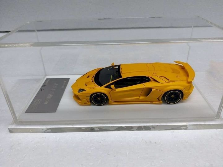 1/43 M.S. Mansory Aventador LP750-4 SuperVeloce J.S.1 Edition Matt Pearl  Yellow - 【MR BBR MakeUp LOOKSMART D&Gなどのミニカー専門店】 ヴェルデ