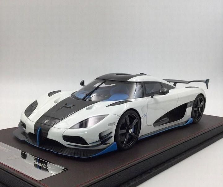 1/18 FrontiArt Koenigsegg Agera RS1 White - 【MR BBR MakeUp