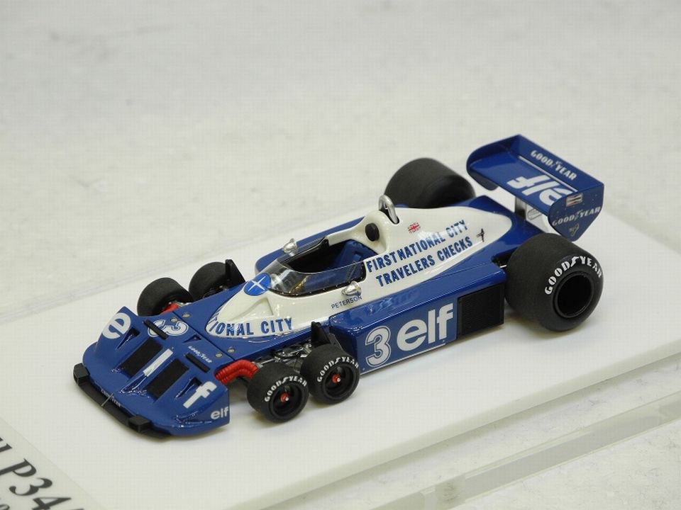 レーヴコレクション 1/43 ティレル P34 #3 日本GP 1977 ロニー 