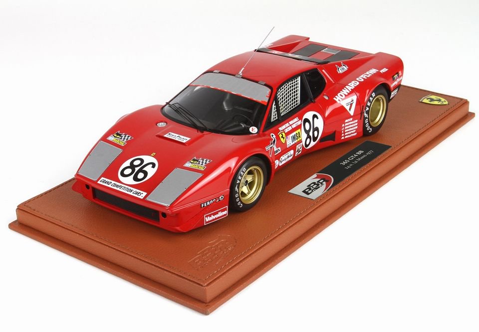 1/18 BBR Ferrari 365 GT4 BB - 【MR BBR MakeUp LOOKSMART D&Gなどのミニカー専門店】 ヴェルデ