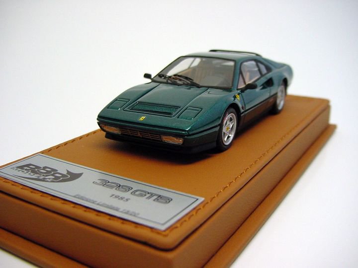 1/43 BBR Ferrari 328 GTB Green - 【MR BBR MakeUp LOOKSMART D&Gなど