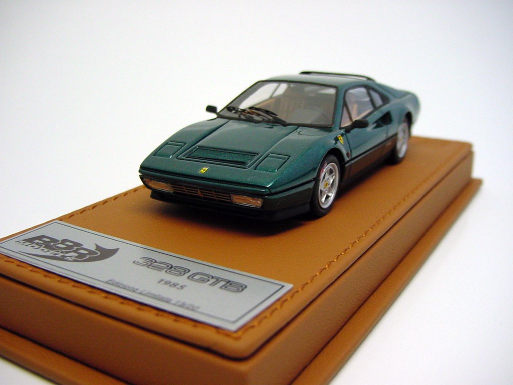 1/43 BBR Ferrari 328 GTB Green - 【MR BBR MakeUp