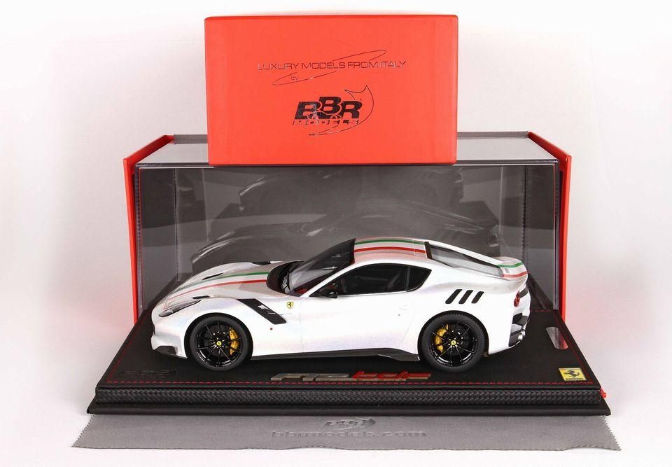 BBR 1/18 フェラーリ F12 TDF White世界限定10台ミニカー 1/18 BBR Ferrari F12 TdF white special - 【MR BBR MakeUp