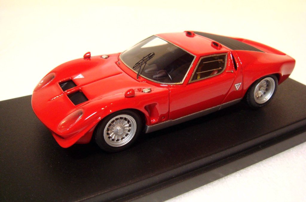 1/43 MR Lamborghini Jota 1970 - 【MR BBR MakeUp LOOKSMART