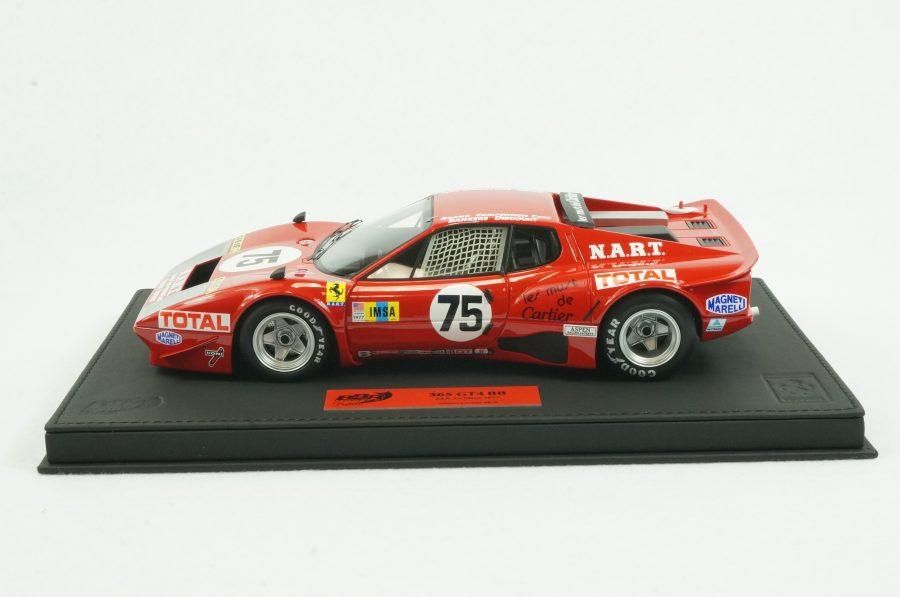 1/18 BBR Ferrari 365 GT4 BB 24hrs lemans 1977 car #75 - 【MR