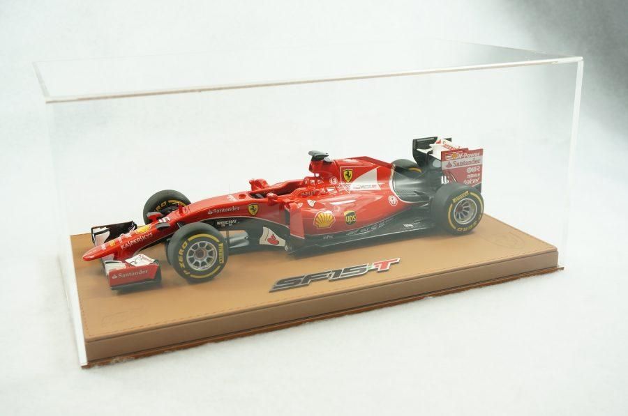 1/18 BBR Ferrari SF15-T GP Singapore Winner S.Vettel deluxe brown