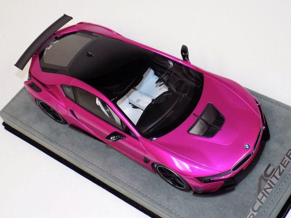 1/18 BMW I8 AC Schnitzer ACS8 in Flash Pink - 【MR BBR