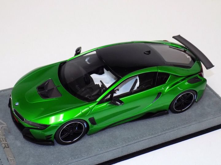 1/18 BMW I8 AC Schnitzer ACS8 in Gloss Green - 【MR BBR MakeUp LOOKSMART  D&Gなどのミニカー専門店】 ヴェルデ