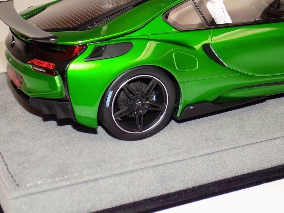 【ミニカー 希少】オートバーン 1/18 BMW i8 AC Schnitzer 1/18 BMW I8 AC Schnitzer ACS8 in Gloss Green - 【MR BBR
