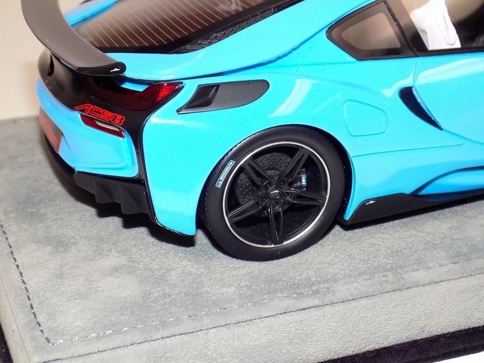 1/18 BMW I8 AC Schnitzer ACS8 in Gloss Baby Blue - 【MR BBR 1/18 BMW I8 AC Schnitzer ACS8 in Gloss Baby Blue - 【MR BBR